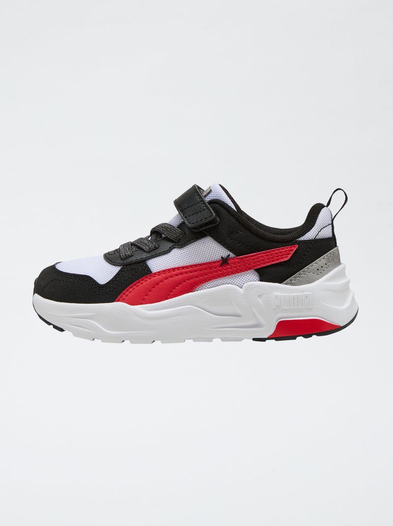 Ténis com atacadores e velcro PUMA Preto - Kiabi