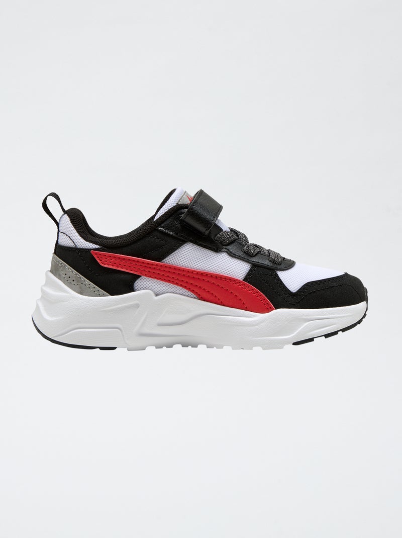 Ténis com atacadores e velcro PUMA Preto - Kiabi