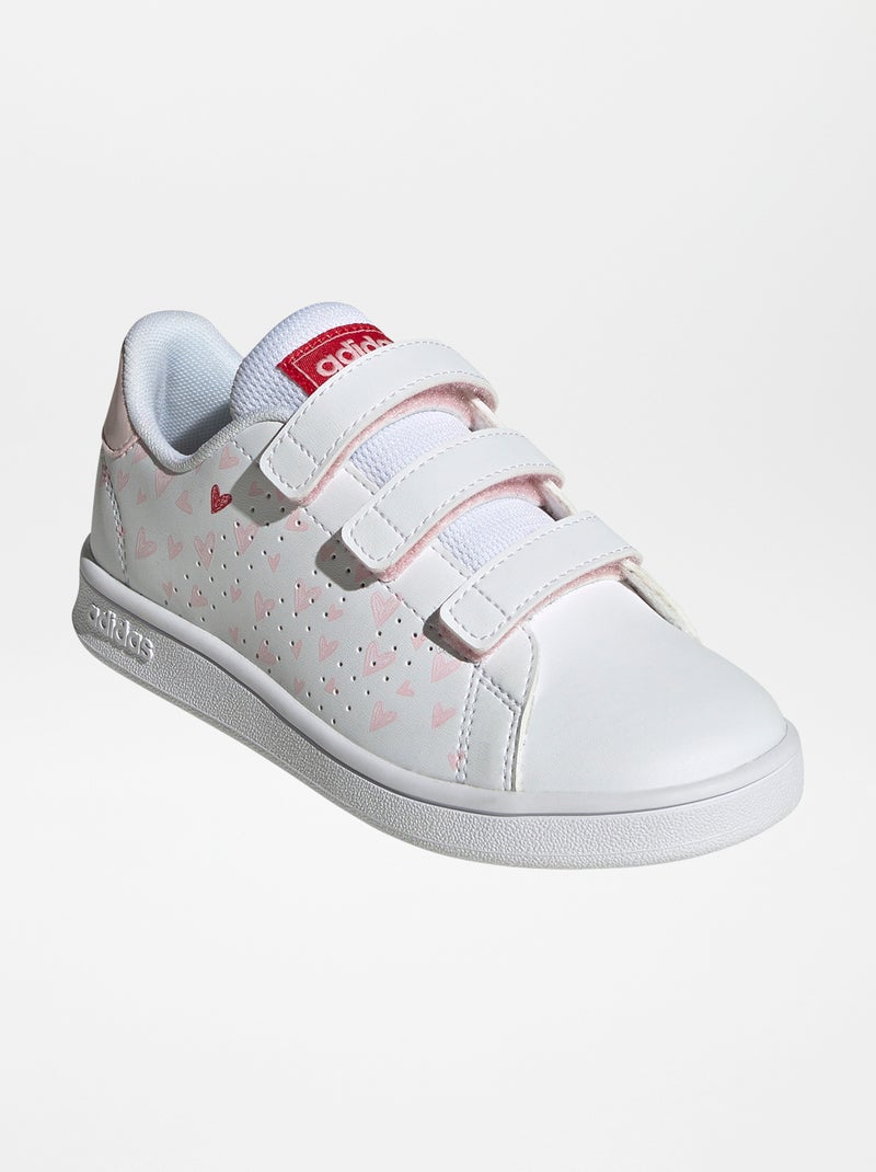 Ténis com estampado coração 'Adidas' Branco - Kiabi