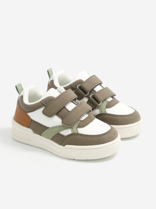 Ténis com fecho de velcro - Kiabi