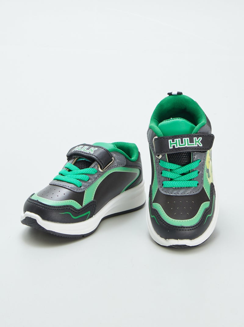 Ténis com luzes 'Hulk' PRETO - Kiabi