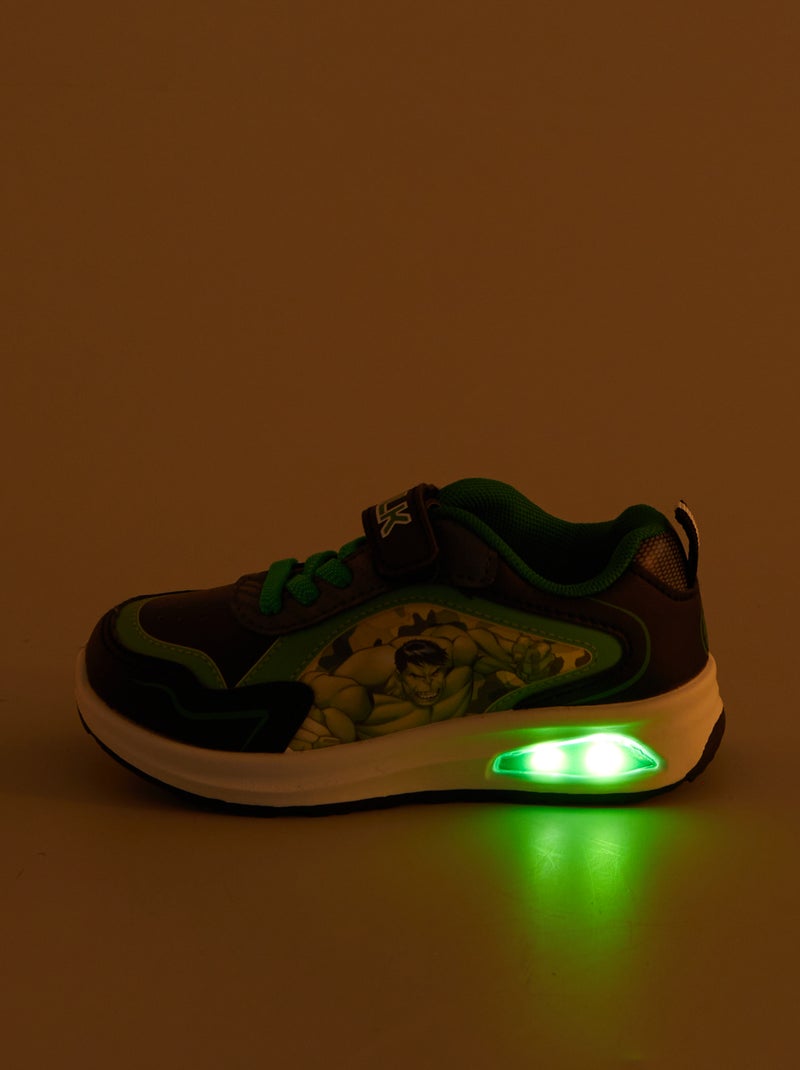 Ténis com luzes 'Hulk' PRETO - Kiabi