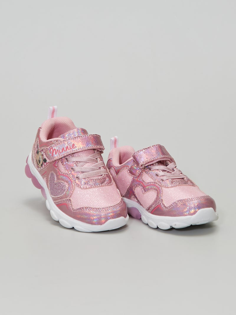 Ténis com luzes 'Minnie' Rosa - Kiabi