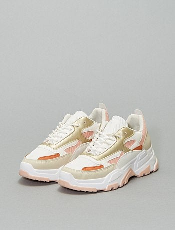 Ténis com sola grossa - Kiabi