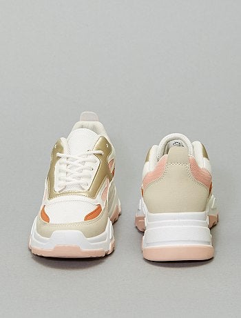 Ténis com sola grossa - Kiabi