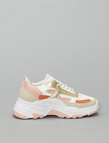 Ténis com sola grossa - Kiabi