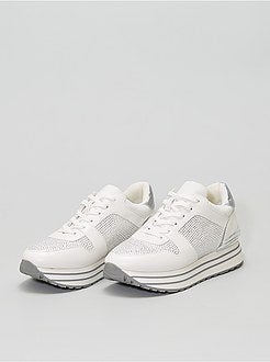 Ténis com sola grossa - Kiabi