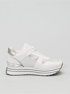 Ténis com sola grossa - Kiabi