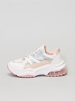 Ténis com sola grossa - Kiabi