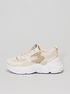 adidas falcon dourados