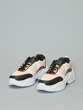 Ténis com sola grossa - Kiabi