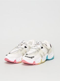 Ténis com sola grossa multicores - Kiabi