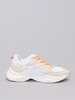 Ténis com sola larga - Kiabi