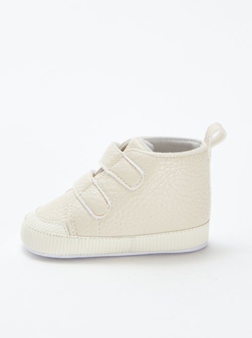 Ténis com tiras de velcro - Kiabi