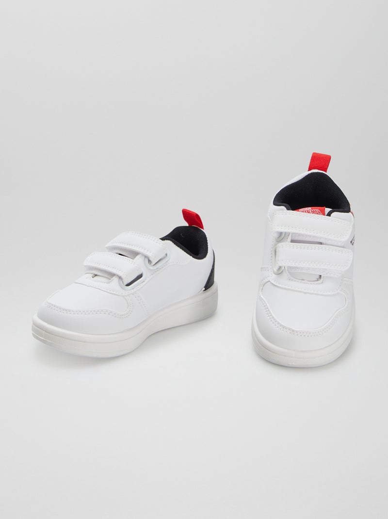 Ténis com tiras de velcro 'Homem-Aranha' 'Marvel' BRANCO - Kiabi