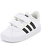     Ténis com velcro 'Adidas  VL COURT 2 CMF' vista 1
