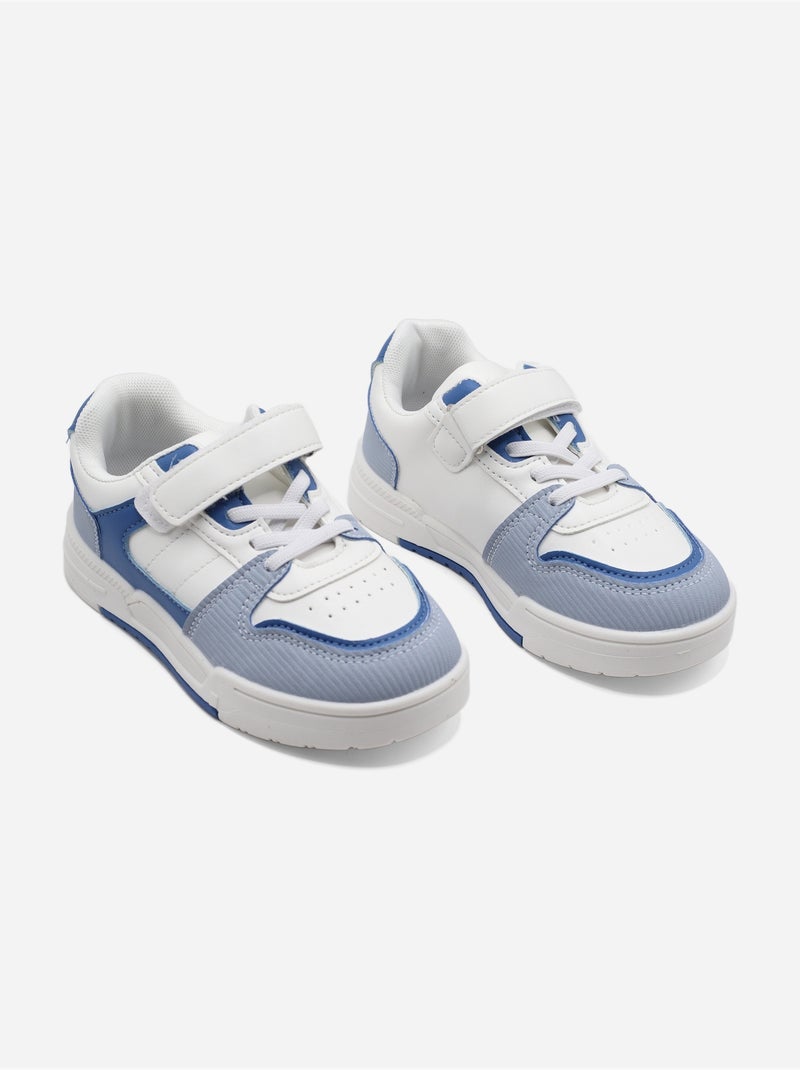 Ténis com velcro Azul - Kiabi