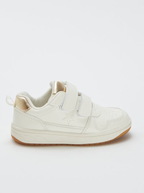 Ténis com velcro - Kiabi