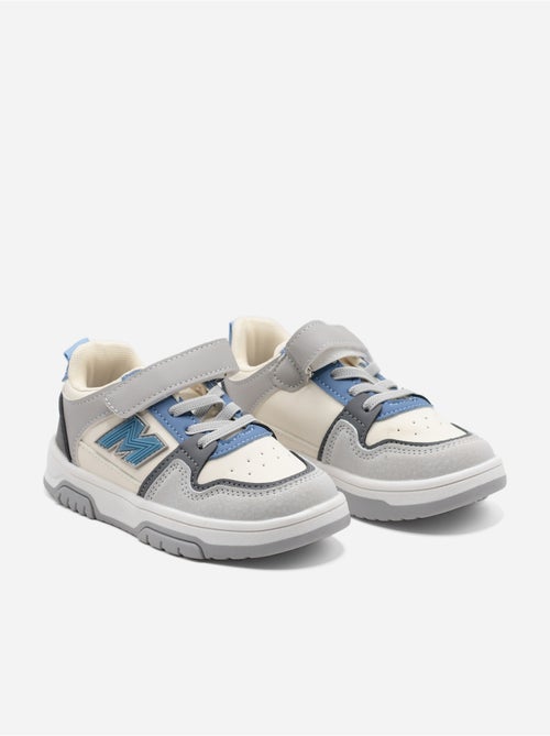 Ténis com velcro - Kiabi