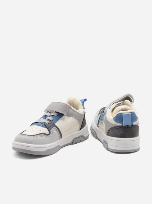 Ténis com velcro - Kiabi