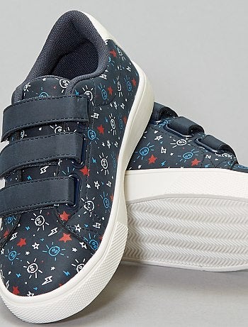 Ténis com velcro - Kiabi