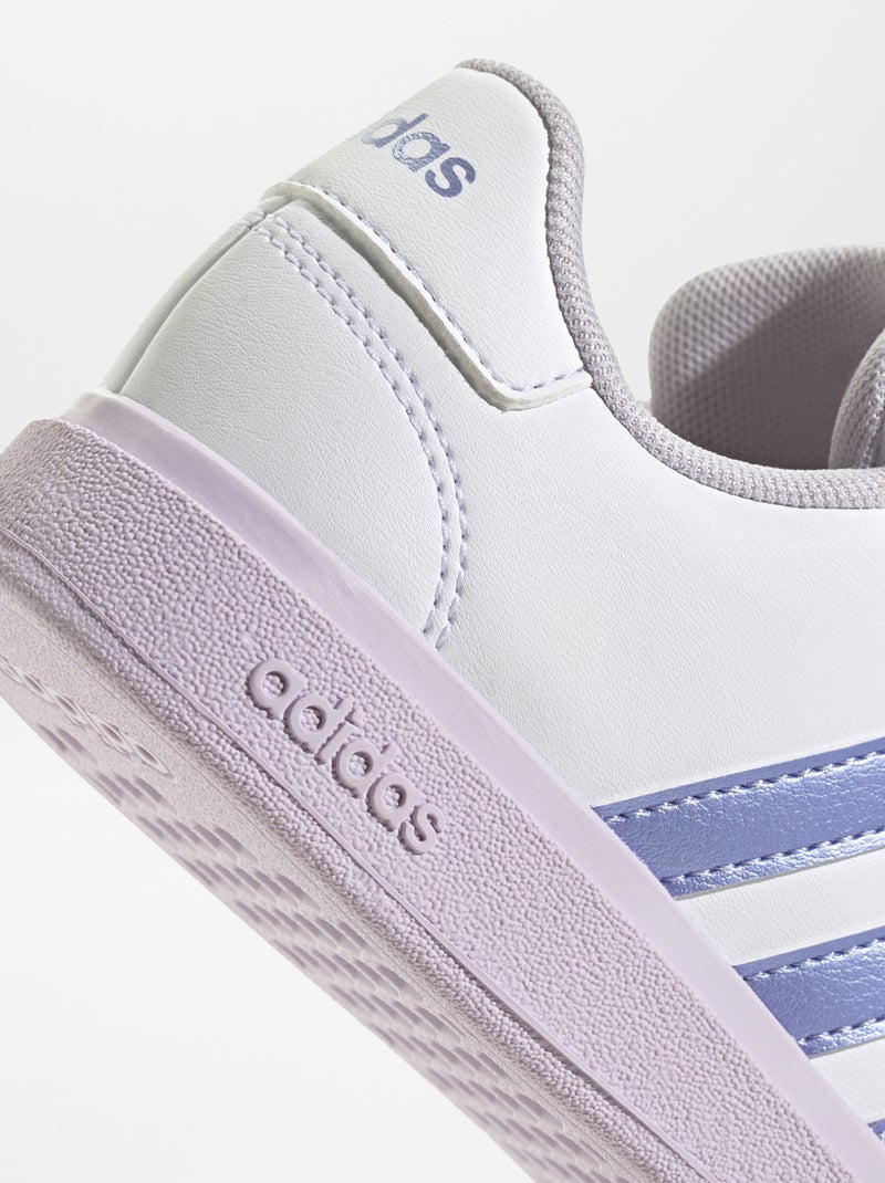 Ténis com velcro 'Grand court' 'Adidas' BRANCO - Kiabi