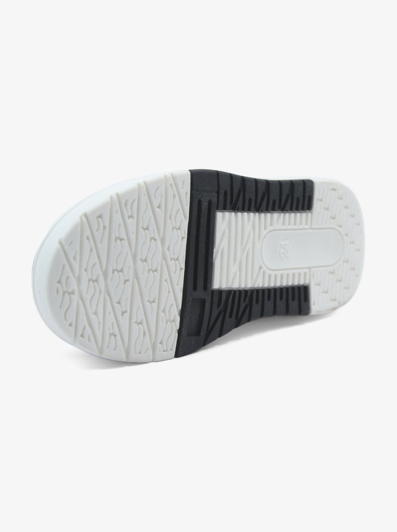 Ténis com velcro Preto - Kiabi