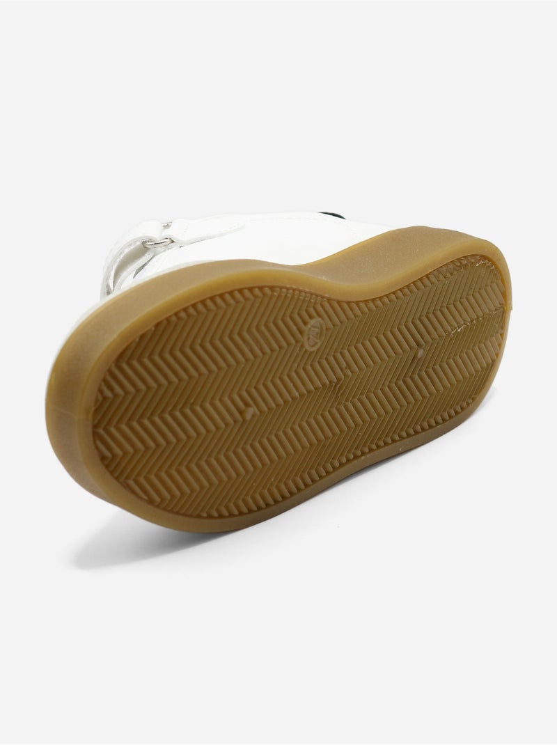Ténis com velcro Preto - Kiabi