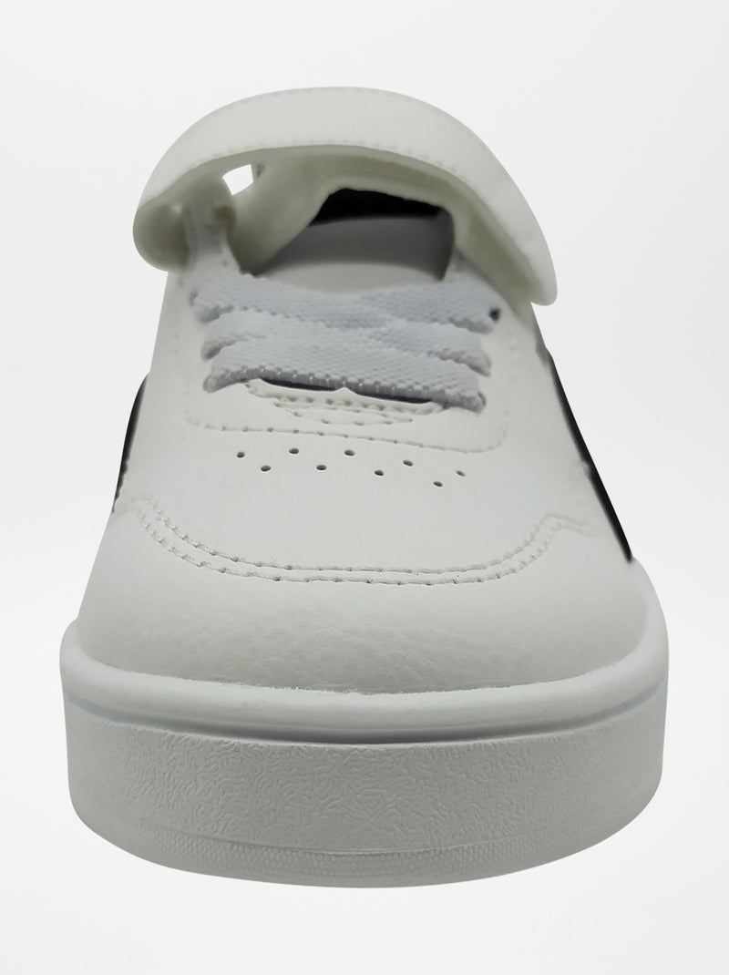 Ténis com velcro 'Puma' Branco - Kiabi