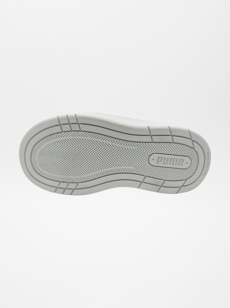 Ténis com velcro 'Puma' Branco - Kiabi