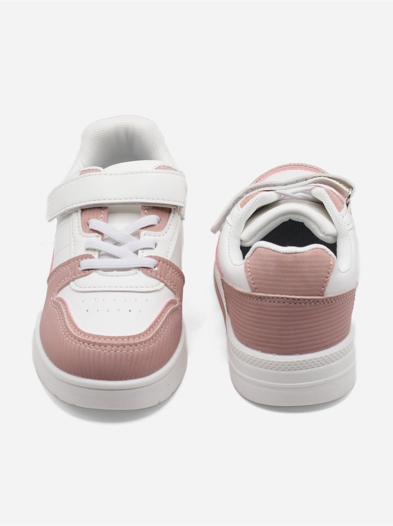 Ténis com velcro Rosa - Kiabi