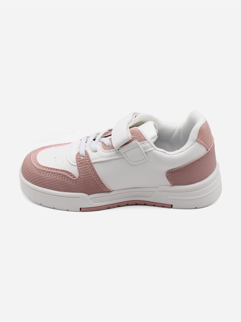 Ténis com velcro Rosa - Kiabi
