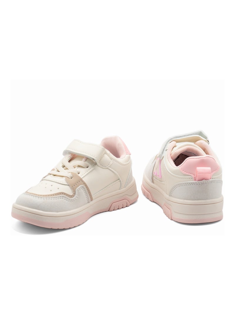Ténis com velcro Rosa - Kiabi