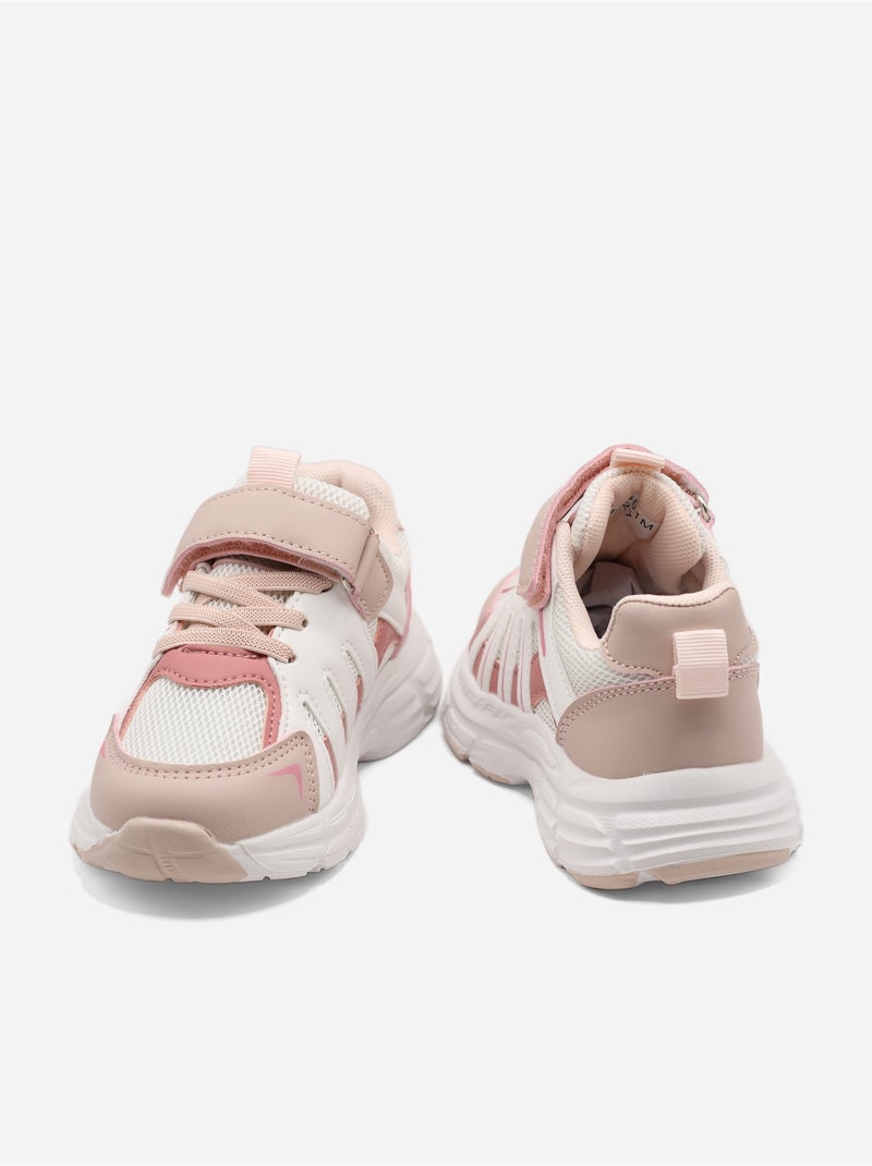 Ténis com velcro Rosa - Kiabi