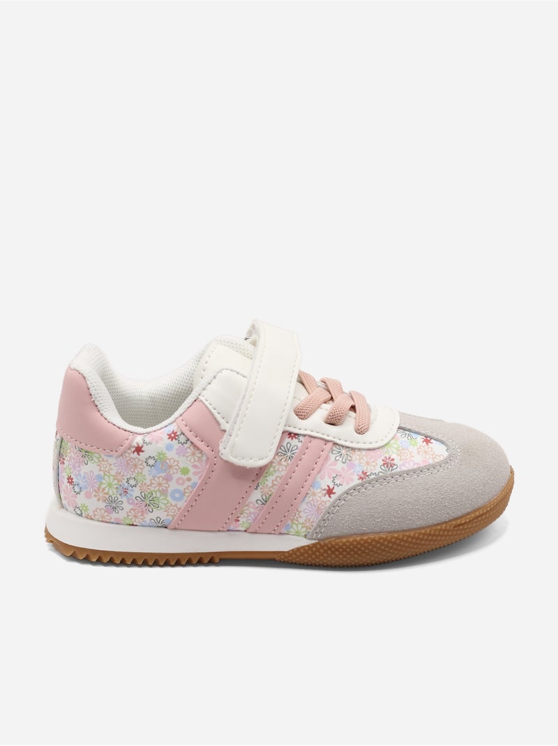 Ténis com velcro Rosa - Kiabi