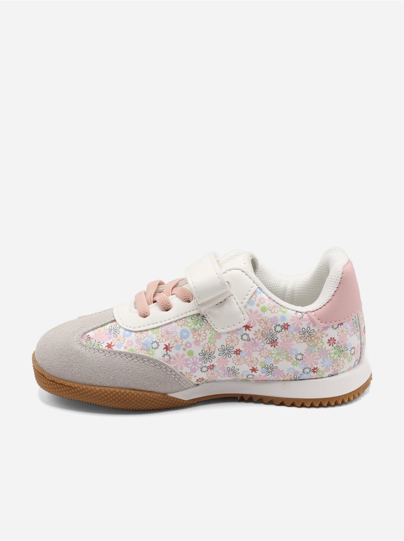 Ténis com velcro Rosa - Kiabi