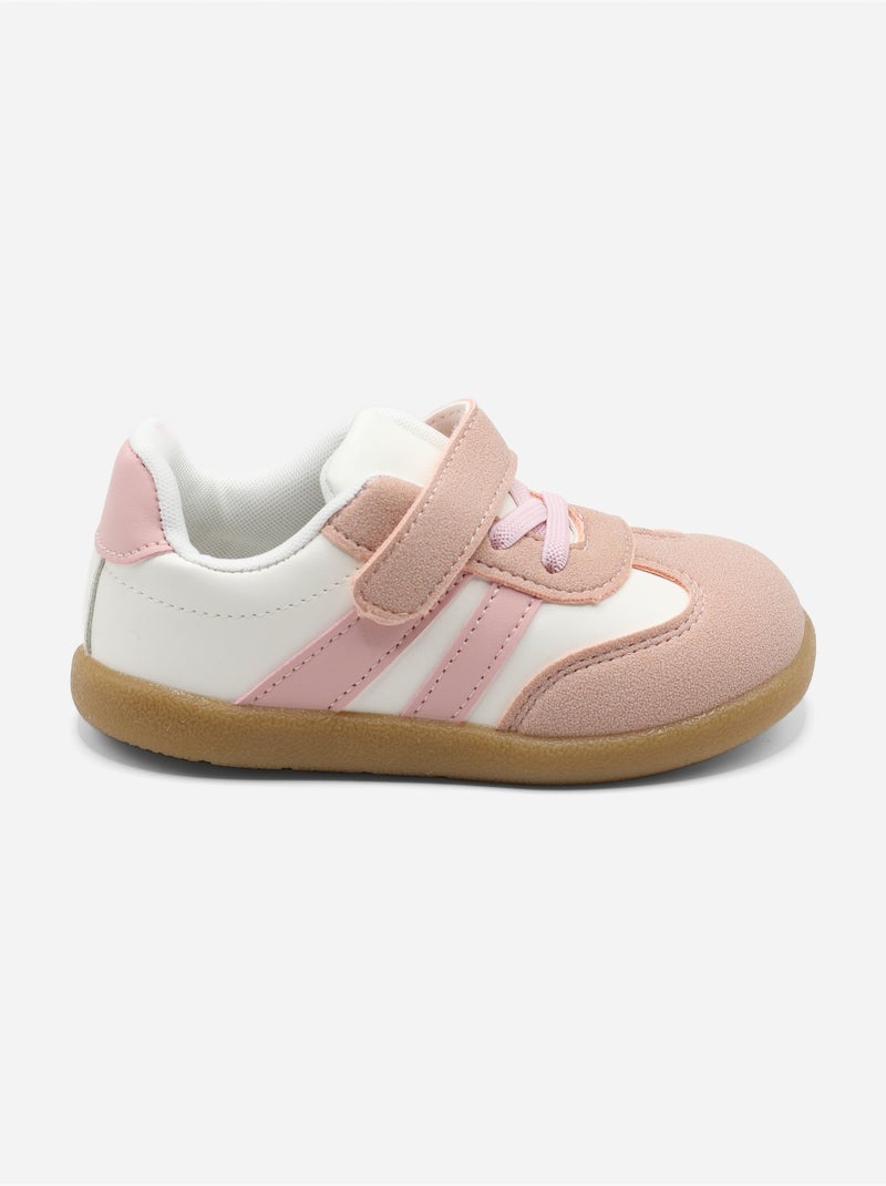 Ténis com velcro Rosa - Kiabi