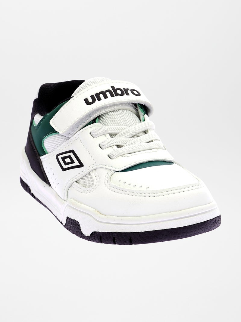 Ténis com velcro 'Umbro' BRANCO - Kiabi