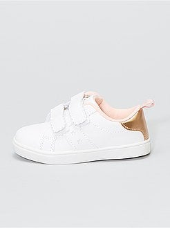 Ténis com velcros arrendados - Kiabi