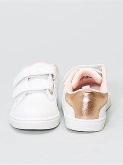 Ténis com velcros arrendados - Kiabi