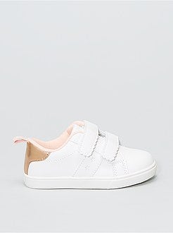 Ténis com velcros arrendados - Kiabi