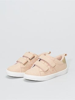 Ténis com velcros arrendados - Kiabi