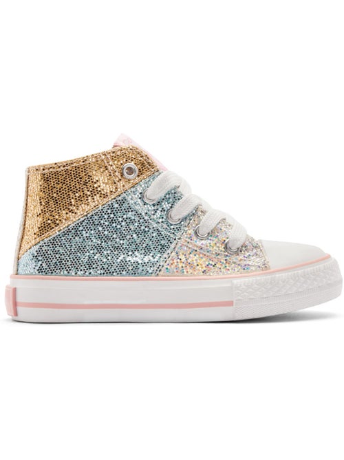 Ténis conguitos altas glitter - Kiabi Ténis conguitos altas glitter - Kiabi