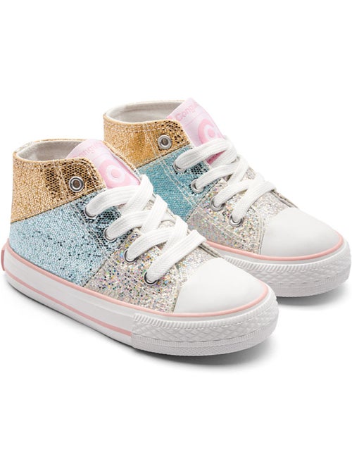 Ténis conguitos altas glitter - Kiabi Ténis conguitos altas glitter - Kiabi