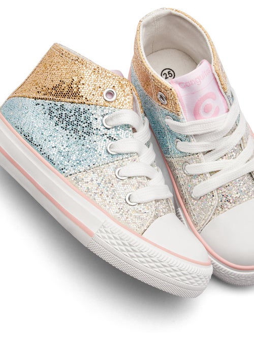 Ténis conguitos altas glitter - Kiabi Ténis conguitos altas glitter - Kiabi