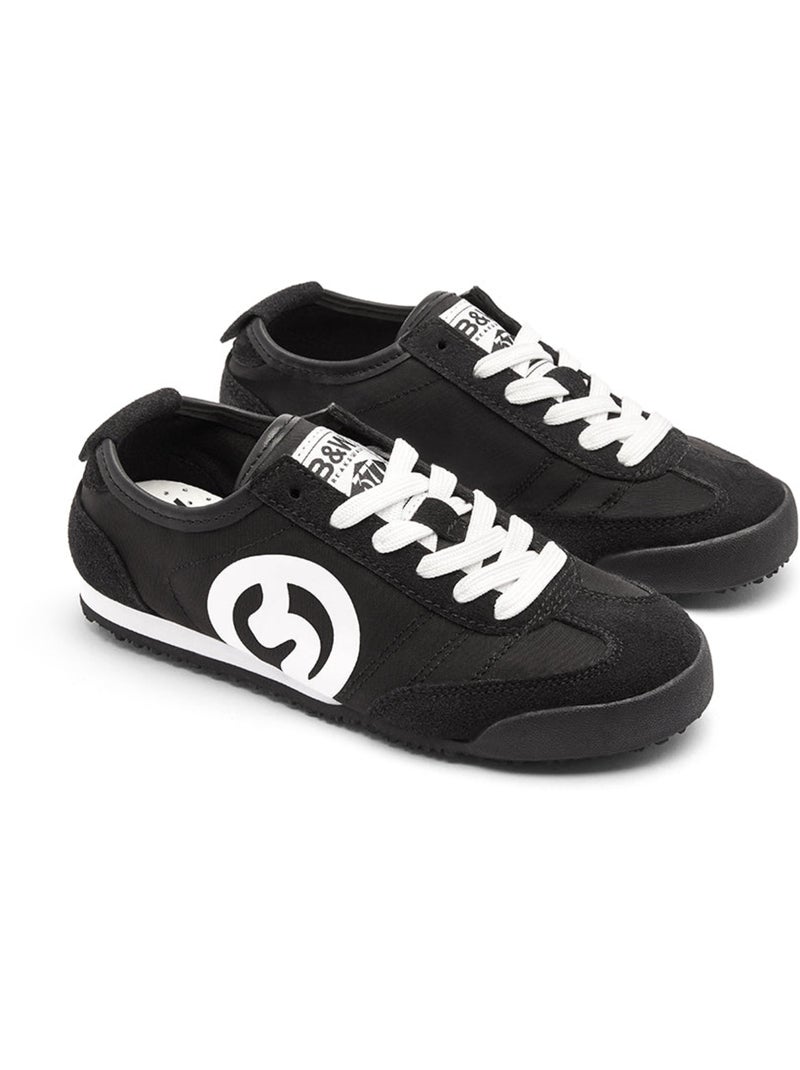 Ténis Conguitos Bajas Básicas Cordones Preto - Kiabi