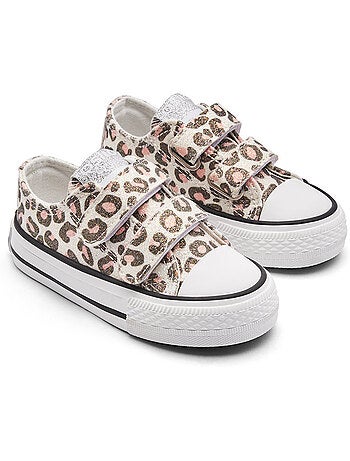 Ténis conguitos bajas leopardo