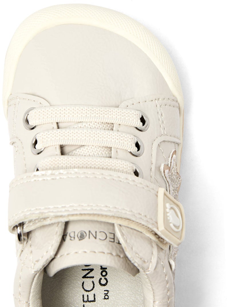 Ténis conguitos barefoot goflex Bege - Kiabi
