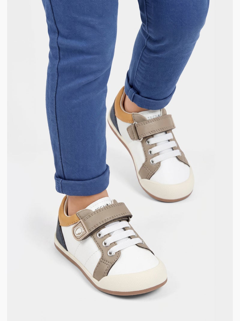 Ténis conguitos barefoot goflex Branco - Kiabi