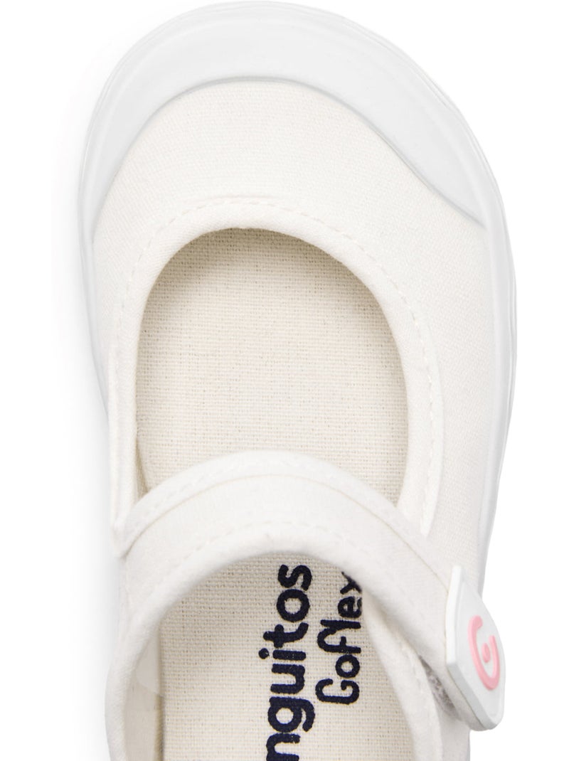 Ténis conguitos barefoot goflex Branco - Kiabi